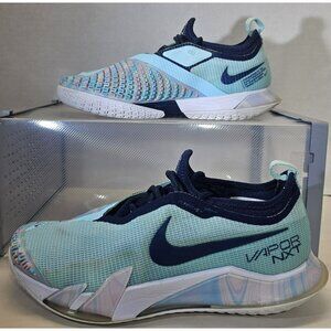 Nike Women's React Vapor NXT / Glacier Ice Midnight/ Navy/White  Size 7